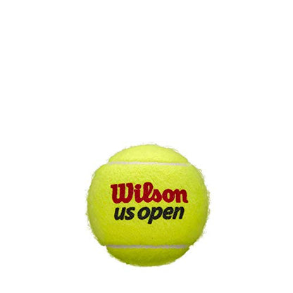 WILSON US Open Tennis Balls - Regular Duty, 24 Can Case (72 Balls)