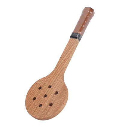 Wooden Tennis Training Racket, Lightweight Poplar Wood Bat for Improved Power Control, Accurate Swing Practice for All Skill Levels Outdoor Indoor Play