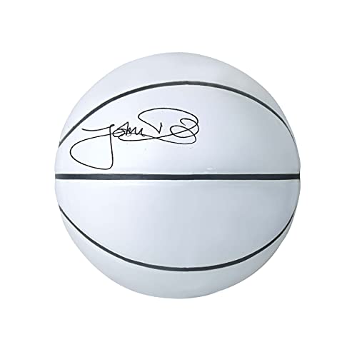 Murray Sporting Goods Autograph Basketball with Stand - Four Panel Signature Ready Display Memorabilia Autographic Basketball Regulation Size 29.5 inches