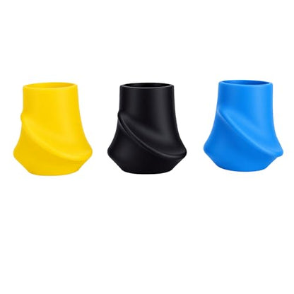 Tennis Racket Grip Trainer, Lightweight Silicone Grip Corrector for Beginners, Improve Tennis Swing Motion