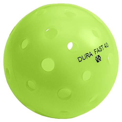 Onix Durafast 40 Pickleball Top Performance Engineered for Championship Play True Flight Competitive Ball - color: Neon