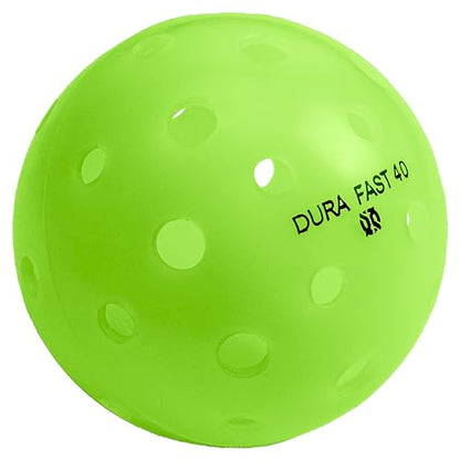 Onix Durafast 40 Pickleball Top Performance Engineered for Championship Play True Flight Competitive Ball - color: Neon