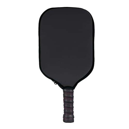 Pickleball Paddle Cover Pickleball Racket Bag Neoprene Racket Case Table Tennis Racket Bag Waterproof Protective Sleeve for Tournament & Training Equipment - color: Black, size: 1 piece