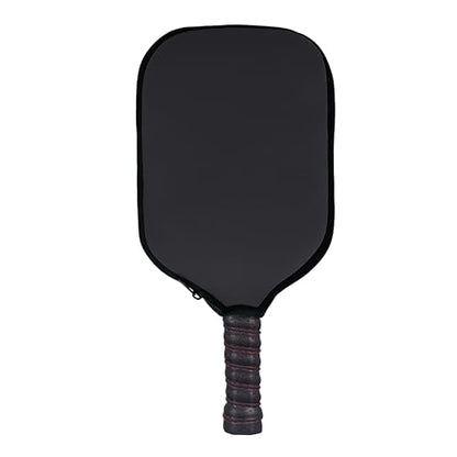 Pickleball Paddle Cover Pickleball Racket Bag Neoprene Racket Case Table Tennis Racket Bag Waterproof Protective Sleeve for Tournament & Training Equipment - color: Black, size: 1 piece