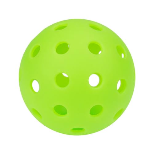 Bucket Toss Golf Balls, Yard Toss Games Balls, Bucket Game Golf Ball, Outdoor and Indoor Pickleball Ball, 4-Pack with Mesh Bag (Green, 40-Holes)