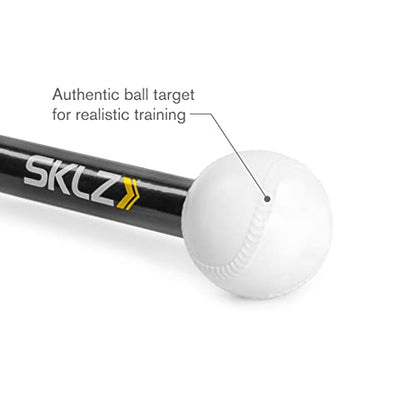 SKLZ Hitting Stick Batting Swing Trainer for Baseball and Softball, One-on-One Coaching Tool for Ball Contact, Hand-Eye Coordination, and Bat Speed - style: Baseball Swing Trainer Select