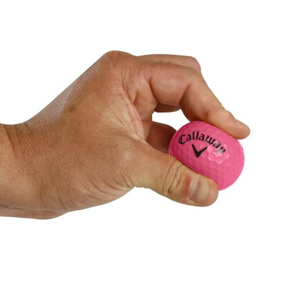 Callaway HX Soft Flight - Foam Practice Golf Balls - color: Pink, size: 9 Pack