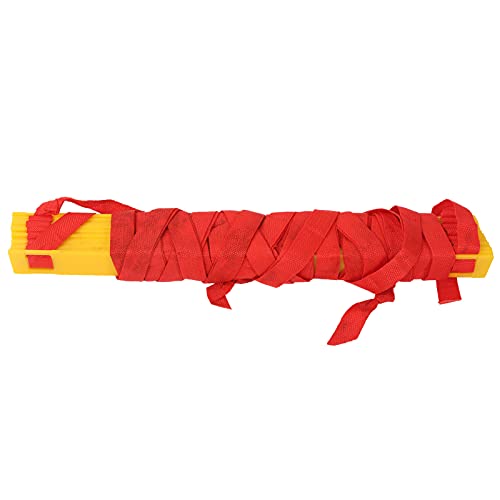 7M 14 Rung Agility Speed Training Ladder, Football Soccer Fitness Ladder, High - Density Braided Belt with Storage Bag for Athletes Coaches Outdoor Indoor Drills