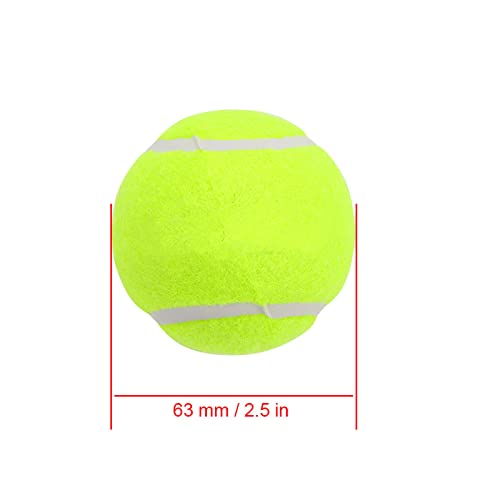 Qiilu Tennis Training Balls for Competition - 3 Pcs Tennis Ball Practice Set for Self Training