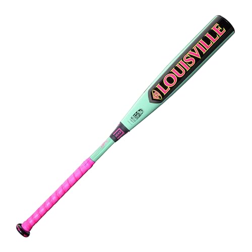Louisville Slugger 2026 Supra™ 2 ¾” USSSA Baseball Bats - color: Neon Mint/Pink