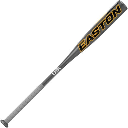 Easton | Havoc Baseball Bat | USA | -10 Drop | 2 1/4" Barrel | 1 Pc. Aluminum - color: Grey/Yellow, size: 30 Inch