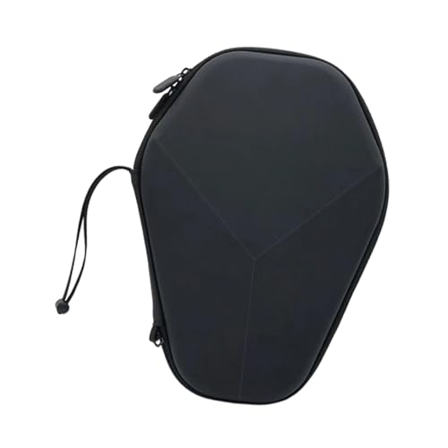 kowaku Table Tennis Racket Case Storage Bag Multi Scenario EVA Pouch Paddle Case Portable for Training Travel Competition, black, 28.5cmx20.5cm