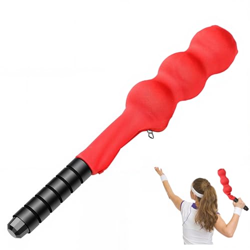 Tennis Serve Trainer Rebound Aid Moving Ball Tool Improves Rhythm Smooth Swing Training Sock Shaped Correct Posture Suitable for Beginners Professional Players Portable Equipment