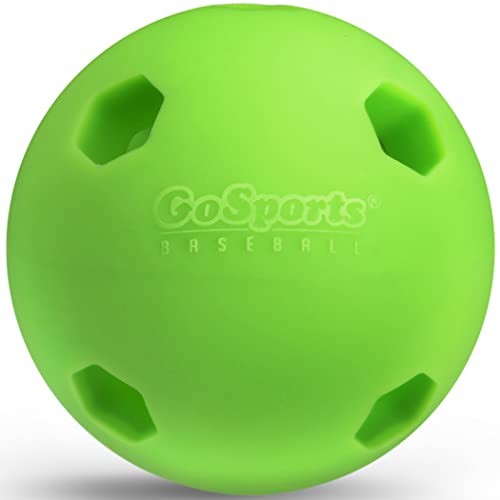 GoSports 12 Pack Limited Flight Training Balls - Choose Baseball or Softball - Regulation Size - style: Baseball 12 Pack