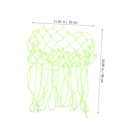 BESPORTBLE Sturdy Luminous Basketball Net Outdoor Replacement for Rims Weather Resistant for Training Recreation Playground Use