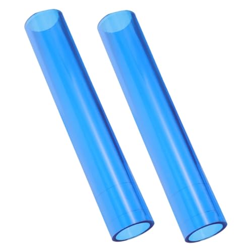 Toyvian 2Pcs Table Tennis Racket Rubber Rolling Stick Portable Paddle Roller Bar for Adhesion Professional Press Tool for Pingpong Paddle Maintenance