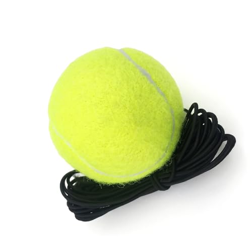 Tennis Training Ball with String for Trainer Balls Self Practice and Replacement Tool - 2.5 inch Durable & Wear-Resistant, Premium Training Ball, Ideal for Indoor and Outdoor Practice