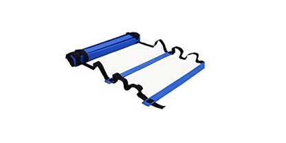 txmachine® Agility Ladders Speed Ladder Training Ladder for Soccer, Speed, Football Fitness Feet Training with Carry Bag - color: blue, size: 16.4ft/10 rungs