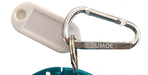 Lacrosse 7 Standing Sticks Retainer and Mouthguard Case with Carabiner, Durable Mouthguard Case for Sports, Retainer Holder for Travel and Protection, Ideal for Secure Storage - Aqua