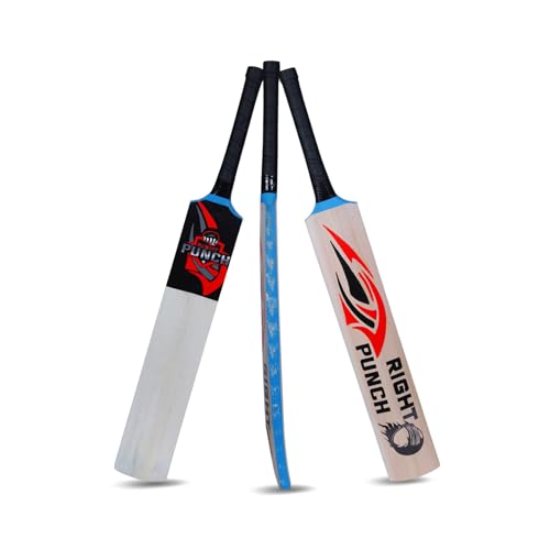Cricket Bat for Tape Ball and Tennis Ball, Wooden, Short Handle, Adult and Kids Size - size: Kids