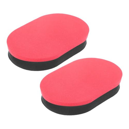 2pcs Table Tennis Racket Cleaning Glue Pong Paddle Eraser Sponge Paddle Cleaner Dry Cleaning Racket Supplies Wiping Tool