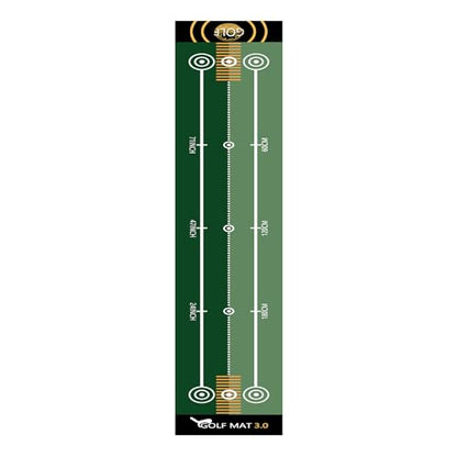 1 Piece Golf Putting Practice mat, Size is 19.69 inches x 116 inches, Portable Washable Non-Slip Folding Putting mat, Suitable for Home, Office, Outdoor use, Party Team Building Activities. - style: 01