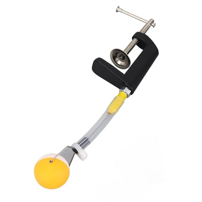 Pingpong Trainer, Table Tennis Training Robot Lightweight Adjustable Fixed Rapid Rebound PingPong Ball Machine for PingPong Practice Equipment