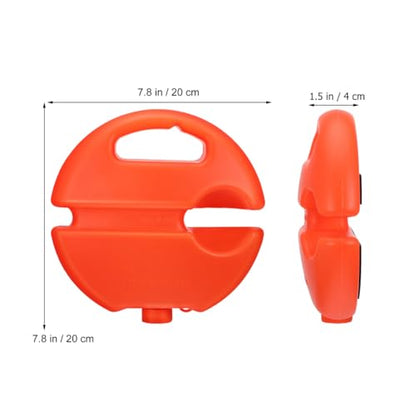 BESPORTBLE Tennis Rebound Trainer Beginner Practice Tool with Elastic Cord Stable Base for Improving Skills Includes String Balls for Self-Training and Muscle Memory Development