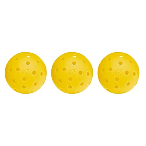 CORE Pickleball: PRO-40 | Outdoor Pickleball Balls - Durable, Regulation Size - USAPA Tournament Approved & Official Brand-Pickleball World Cup - color: Yellow - 3-Pack