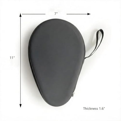 Colorful Table Tennis Racket Cover Ping Pong Paddle Bag Table Tennis Racket Case - color: Silver for 2 rackets