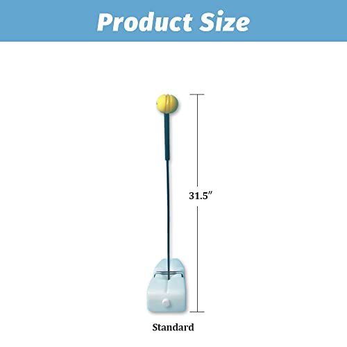Tennis Trainer Fixed Swing Racket Tennis Training Tool Self-Training Aid Tennis Training Equipment for Beginners and Professional Players for All Ages - size: Medium