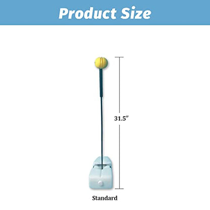 Tennis Trainer Fixed Swing Racket Tennis Training Tool Self-Training Aid Tennis Training Equipment for Beginners and Professional Players for All Ages - size: Medium