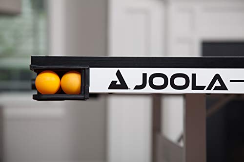 JOOLA Rally TL Professional MDF Indoor Ping Pong Table w/Quick Clamp Table Tennis Net & Post Set - 10 Minute Easy Assembly - Corner Ball Holders - Tournament Quality - Includes Playback Mode - size: 18mm