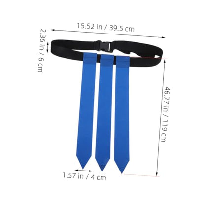 SUPVOX Football Flag Belt with Waist Design for Teens Construction for Training Versatile Reusable Flags for Sports Games Activities
