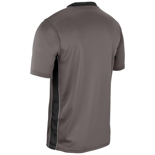 Champro Unisex Adult Header Lightweight Adult Soccer Jersey - color: Charcoal,black,white, size: X-Large