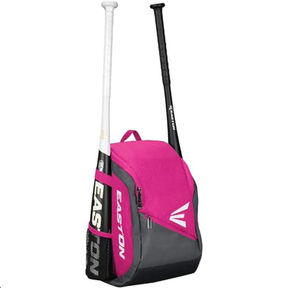 Easton | GAME READY Youth Backpack Equipment Bag | T-Ball / Rec / Travel | Baseball & Softball | Multiple Colors - color: Pink