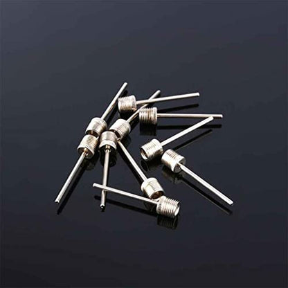 10 Pcs Sports Inflating Needle Pin Nozzle Football Basketball Soccer Ball Air Pump Practical Treatment