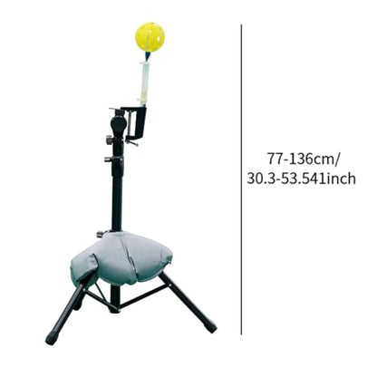 Pickleball Trainer Tennis Practice Rebounder Height Adjustable Professional Device Equipment for Beginners to Professionals
