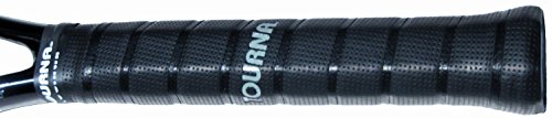 Tourna Pro Thin Replacement Grip 2.54 cm x 110 cm x 1.25 mm, Black (Pack of 4)