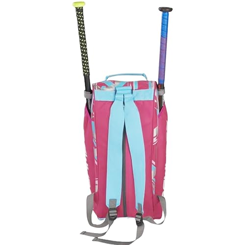 Rawlings | REMIX Duffel Equipment Bag | T-Ball & Youth Baseball/Softball | Multiple Colors - color: Pink