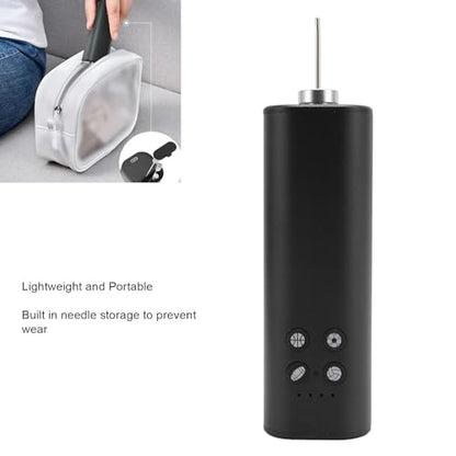 AYNEFY Electric Ball Pump, Fast Inflation with 4 Professional Modes Portable Sports Balls Pump Automatic Ball Air Pump for Soccer Football Basketball Volleyball