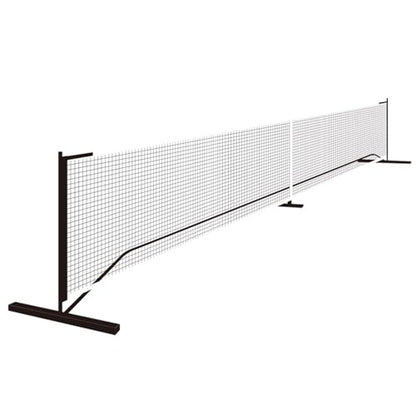 Generic Portable Pickleball Net Set Heavy Duty Professional Training Equipment Fast Assembly Iron Polyester Suitable for Home