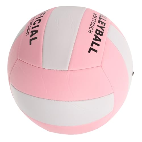 Sosoport Volleyball Official Size 5 PU Leather Soft Volleyballs Outdoor Indoor Volleyballs Backyard Beach Sports Training Game