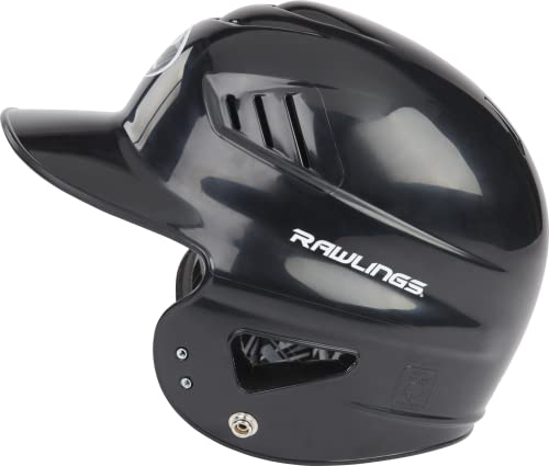 Rawlings | COOLFLO Batting Helmet | T-Ball (6 1/4" - 6 7/8") | Black - color: Black - REMIX