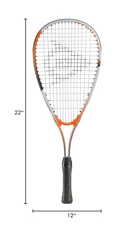 Dunlop SportsSquash Racket - color: Orange/White