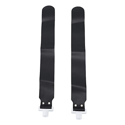 Adjustable Flag Football Set 5 PCS Adjustable Flag Football Belts, with D for Youth Adults Training Game - color: Black