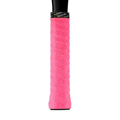 Supacaz SupaSuave Neon Pink Tennis Overgrip - Racket Dry Overwrap - Racquet Grip Tape - Over Grip Wrap - 3pk