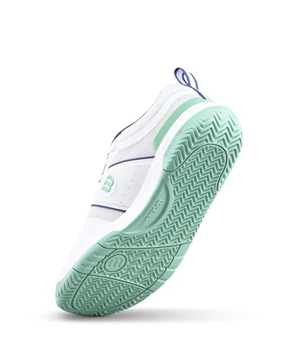 Wilson Pickle Pro - color: White/Bay/Skipper Blue, size: 7.5