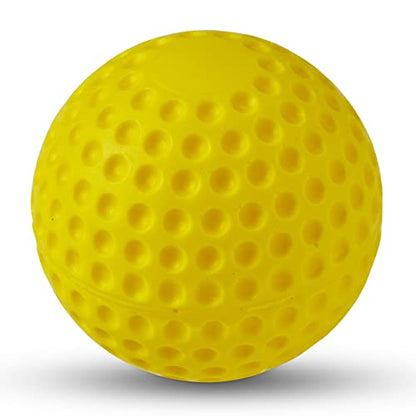 Champro Dimple Mold Soft Baseball (Yellow, 9-Inch)