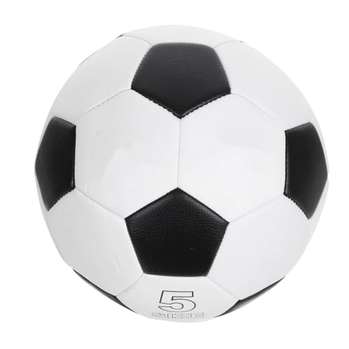 Yardwe Size 5 Pu Machine Stitched Soccer Ball, Adult Training Football for Outdoor and Indoor Use, Youth and Sports Ball for Skill Drills and Matches